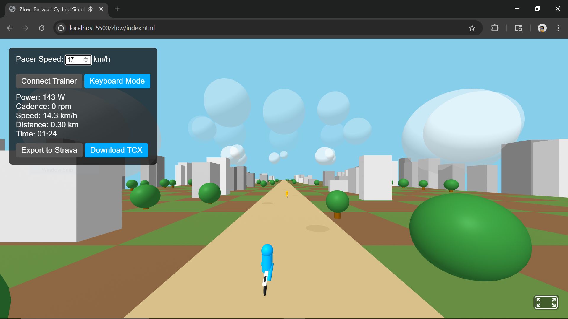 Sim Screenshot
