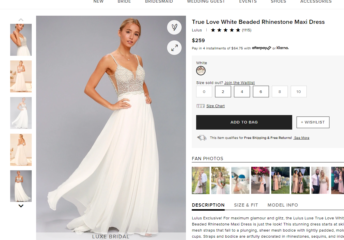 Bridal Dress